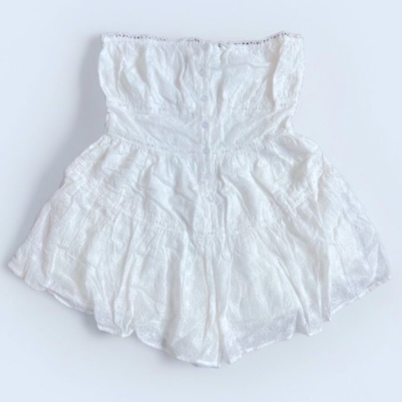 LULUS Bachelorette Engagement Bridal Shower Honeymoon Casual Floral Romper - Picture 1 of 5